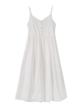 Casual Sleeveless Solid Color V-Neck Dress